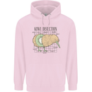 Funny Kiwi Fruit Bird Disection Childrens Kids Hoodie Light Pink