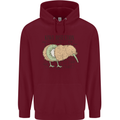 Funny Kiwi Fruit Bird Disection Childrens Kids Hoodie Maroon