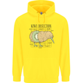 Funny Kiwi Fruit Bird Disection Childrens Kids Hoodie Yellow