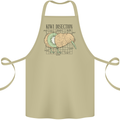 Funny Kiwi Fruit Bird Disection Cotton Apron 100% Organic Khaki