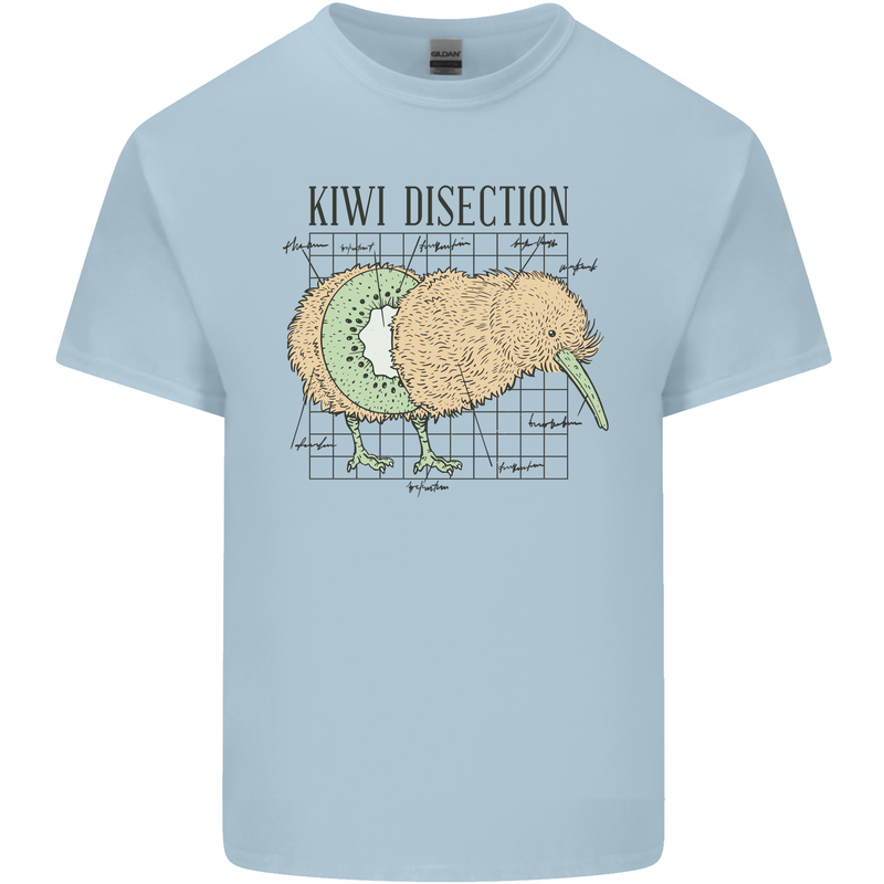 Funny Kiwi Fruit Bird Disection Kids T-Shirt Childrens Light Blue