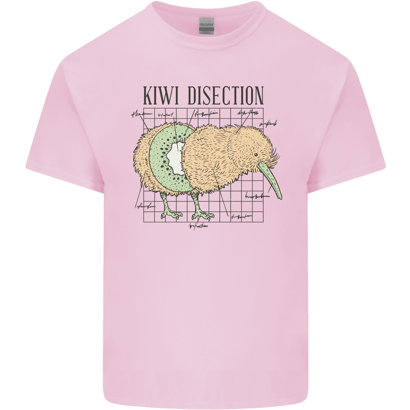 Funny Kiwi Fruit Bird Disection Kids T-Shirt Childrens Light Pink