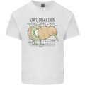 Funny Kiwi Fruit Bird Disection Kids T-Shirt Childrens White