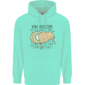 Funny Kiwi Fruit Bird Disection Mens 80% Cotton Hoodie Peppermint