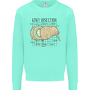 Funny Kiwi Fruit Bird Disection Mens Sweatshirt Jumper Peppermint