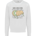 Funny Kiwi Fruit Bird Disection Mens Sweatshirt Jumper White