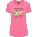 Funny Kiwi Fruit Bird Disection Womens Wider Cut T-Shirt Azalea