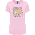 Funny Kiwi Fruit Bird Disection Womens Wider Cut T-Shirt Light Pink