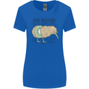 Funny Kiwi Fruit Bird Disection Womens Wider Cut T-Shirt Royal Blue