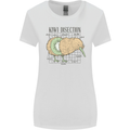 Funny Kiwi Fruit Bird Disection Womens Wider Cut T-Shirt White