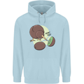 Funny Kiwi Fruit Bird Mom Dad Childrens Kids Hoodie Light Blue