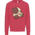 Funny Kiwi Fruit Bird Mom Dad Kids Sweatshirt Jumper Heliconia