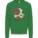 Funny Kiwi Fruit Bird Mom Dad Kids Sweatshirt Jumper Irish Green