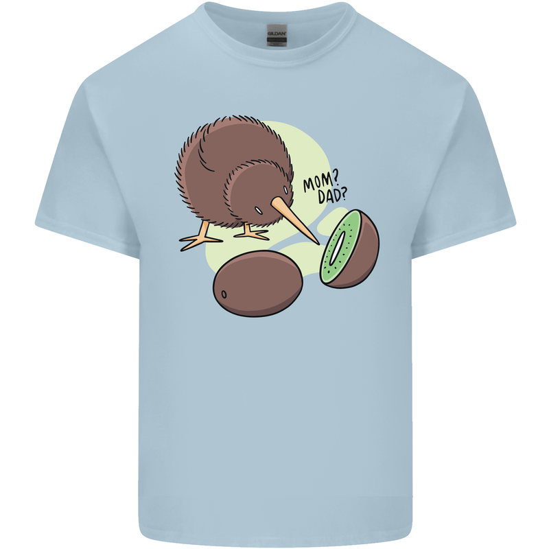 Funny Kiwi Fruit Bird Mom Dad Kids T-Shirt Childrens Light Blue