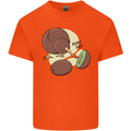 Funny Kiwi Fruit Bird Mom Dad Kids T-Shirt Childrens Orange