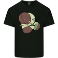 Funny Kiwi Fruit Bird Mom Dad Mens Cotton T-Shirt Tee Top Black