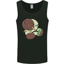 Funny Kiwi Fruit Bird Mom Dad Mens Vest Tank Top Black