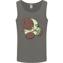 Funny Kiwi Fruit Bird Mom Dad Mens Vest Tank Top Charcoal