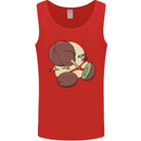 Funny Kiwi Fruit Bird Mom Dad Mens Vest Tank Top Red