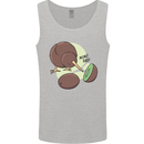 Funny Kiwi Fruit Bird Mom Dad Mens Vest Tank Top Sports Grey