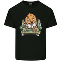 Funny Lazy Couch Potato Watchng TV Kids T-Shirt Childrens Black