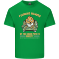 Funny Lazy Couch Potato Watchng TV & Movies Kids T-Shirt Childrens Irish Green