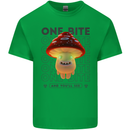 Funny Magic Mushrooms LSD Trippy Kids T-Shirt Childrens Irish Green