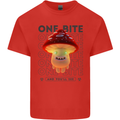 Funny Magic Mushrooms LSD Trippy Kids T-Shirt Childrens Red