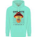 Funny Magic Mushrooms LSD Trippy Mens 80% Cotton Hoodie Peppermint