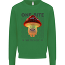Funny Magic Mushrooms LSD Trippy Mens Sweatshirt Jumper Irish Green