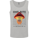 Funny Magic Mushrooms LSD Trippy Mens Vest Tank Top Sports Grey