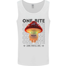 Funny Magic Mushrooms LSD Trippy Mens Vest Tank Top White