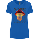 Funny Magic Mushrooms LSD Trippy Womens Wider Cut T-Shirt Royal Blue