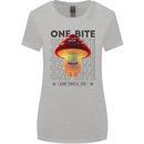 Funny Magic Mushrooms LSD Trippy Womens Wider Cut T-Shirt Sports Grey