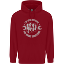 Funny Mechanic You Broke Something Childrens Kids Hoodie Red
