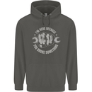 Funny Mechanic You Broke Something Childrens Kids Hoodie Storm Grey