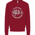 Funny Mechanic You Broke Something Kids Sweatshirt Jumper Red