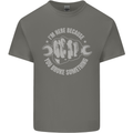 Funny Mechanic You Broke Something Kids T-Shirt Childrens Charcoal