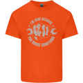 Funny Mechanic You Broke Something Kids T-Shirt Childrens Orange