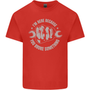 Funny Mechanic You Broke Something Kids T-Shirt Childrens Red