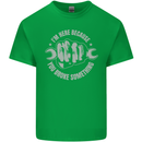 Funny Mechanic You Broke Something Mens Cotton T-Shirt Tee Top Irish Green