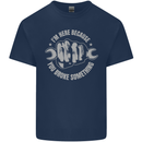 Funny Mechanic You Broke Something Mens Cotton T-Shirt Tee Top Navy Blue