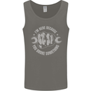 Funny Mechanic You Broke Something Mens Vest Tank Top Charcoal