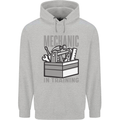 Funny Mechanic in Training Childrens Kids Hoodie Sports Grey