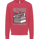 Funny Mechanic in Training Mens Sweatshirt Jumper Heliconia