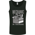 Funny Mechanic in Training Mens Vest Tank Top Black