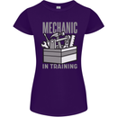 Funny Mechanic in Training Womens Petite Cut T-Shirt Purple