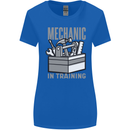 Funny Mechanic in Training Womens Wider Cut T-Shirt Royal Blue