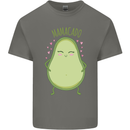 Funny Mother's Day Mamacado Avacado Mens Cotton T-Shirt Tee Top Charcoal