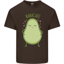 Funny Mother's Day Mamacado Avacado Mens Cotton T-Shirt Tee Top Dark Chocolate